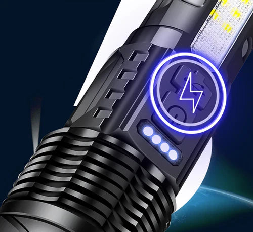 Lanterna Militar LaserPro Titanium® - A Mais Potente do Mundo [SUPER QUEIMA DE ESTOQUE + BRINDES SOMENTE HOJE]