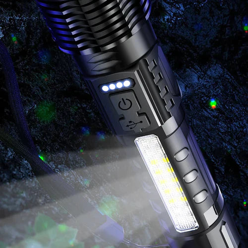 Lanterna Militar LaserPro Titanium® - A Mais Potente do Mundo [SUPER QUEIMA DE ESTOQUE + BRINDES SOMENTE HOJE]