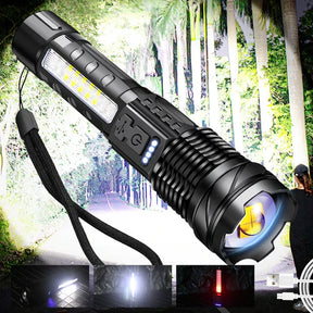 Lanterna Militar LaserPro Titanium® - A Mais Potente do Mundo [SUPER QUEIMA DE ESTOQUE + BRINDES SOMENTE HOJE]